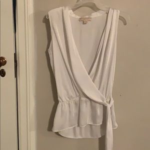 Michael kors white blouse